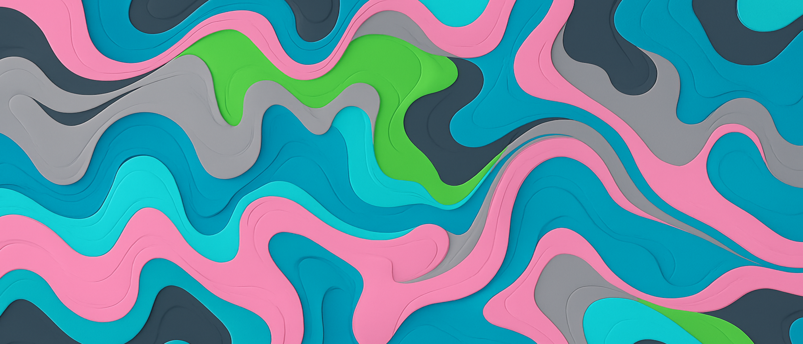 digital streaming abstract wave