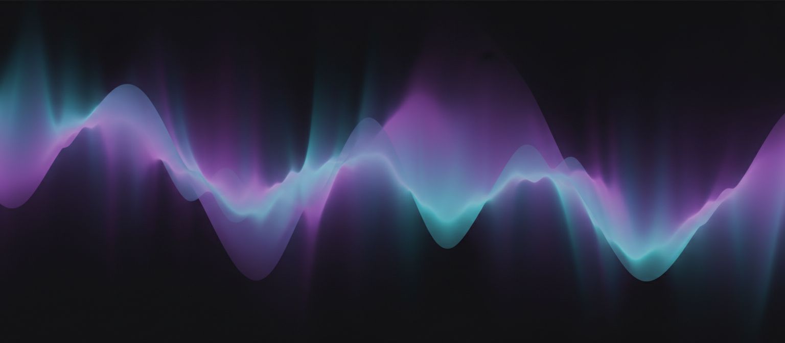sound waves ambient gradient backdrop